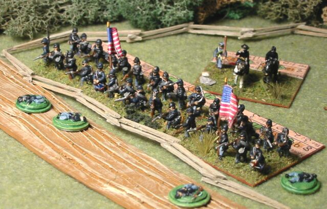 A brigade in line formation